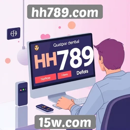 Análise da popularidade do site hh789.com